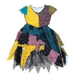 Disney Tim Burton’s “Sally” Halloween Costume Dress – Size Medium